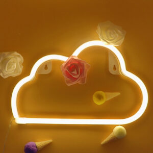 Néon Nuage Jaune