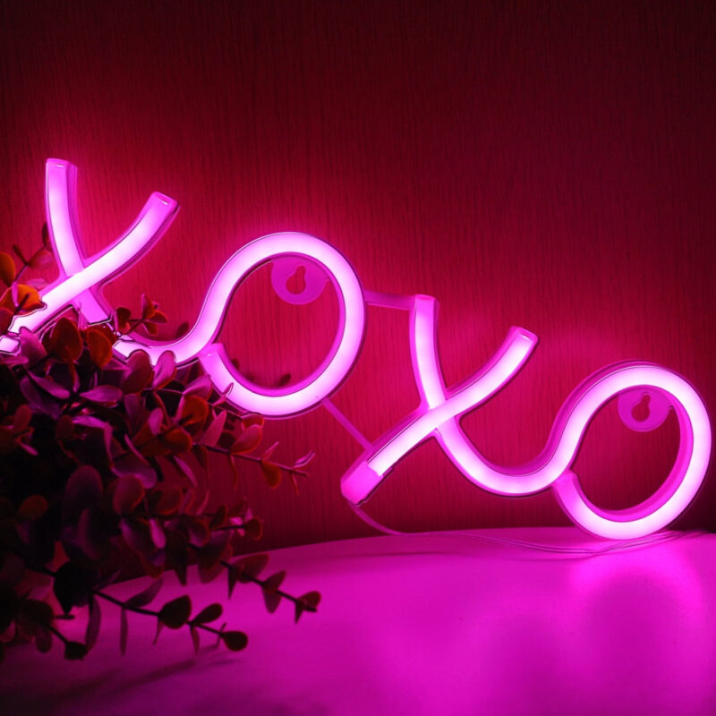 Néon Xoxo Rose