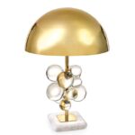 Lampe Design Dorées
