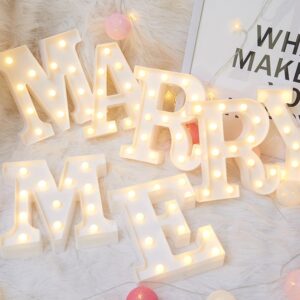 Lampe Lettre Lumineuse