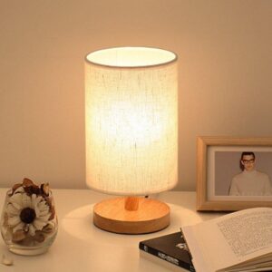 Lampe de Chevet Bois <br> Chaleureuse à Poser