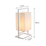 Lampe de Chevet Style Japonais Beige