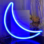 Néon Lune Bleu