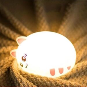 Veilleuse Chat Rouge