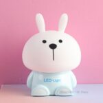 Veilleuse Lampe Lapin Bleu