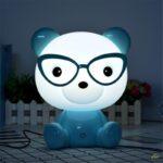 veilleuse ourson bleu